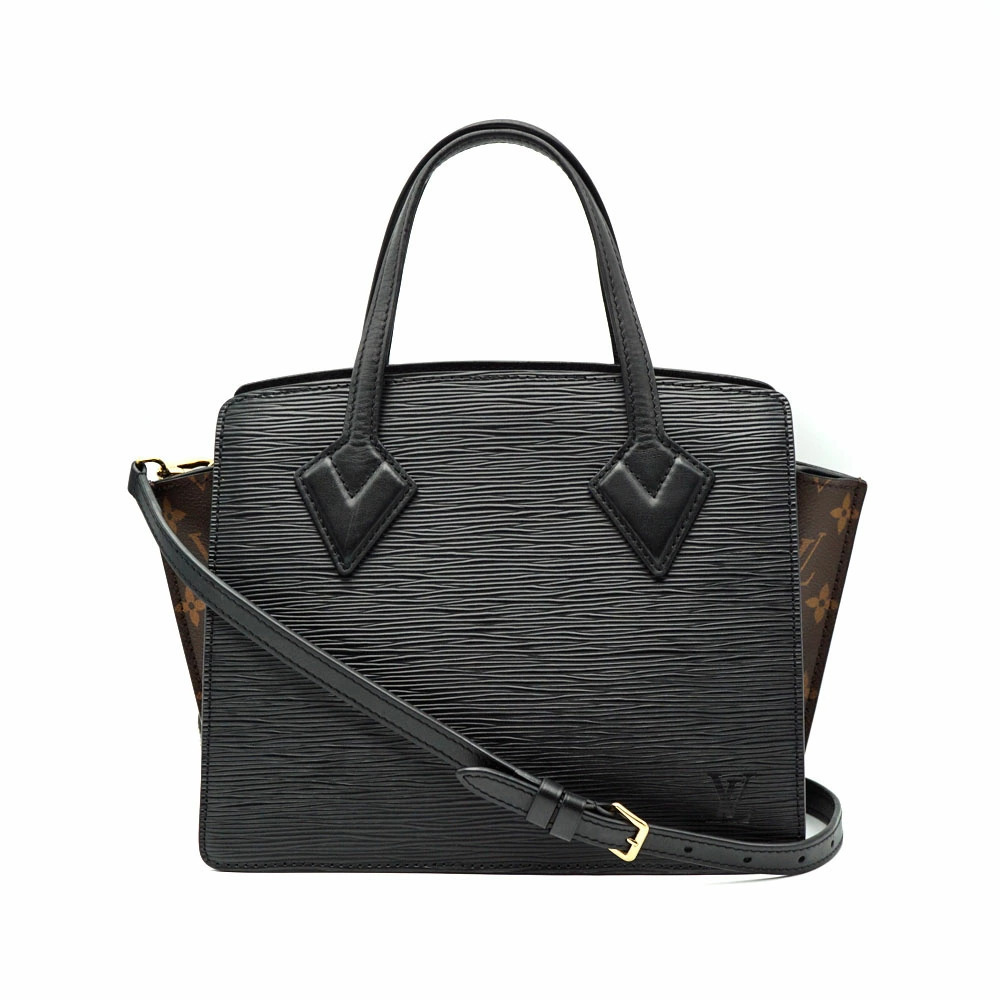 Louis Vuitton Varenne Epi Monogram Handbag Shoulder Bag Canvas